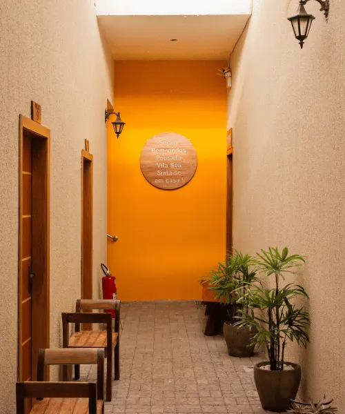 Ambiante aconchegante pousada vila boa