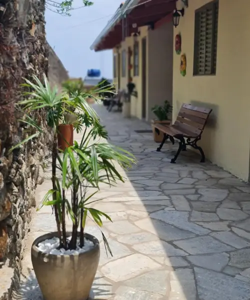 Pousada com avaliações positivas